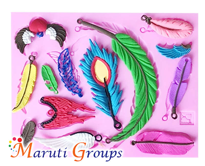 Feathers Silicone Mould