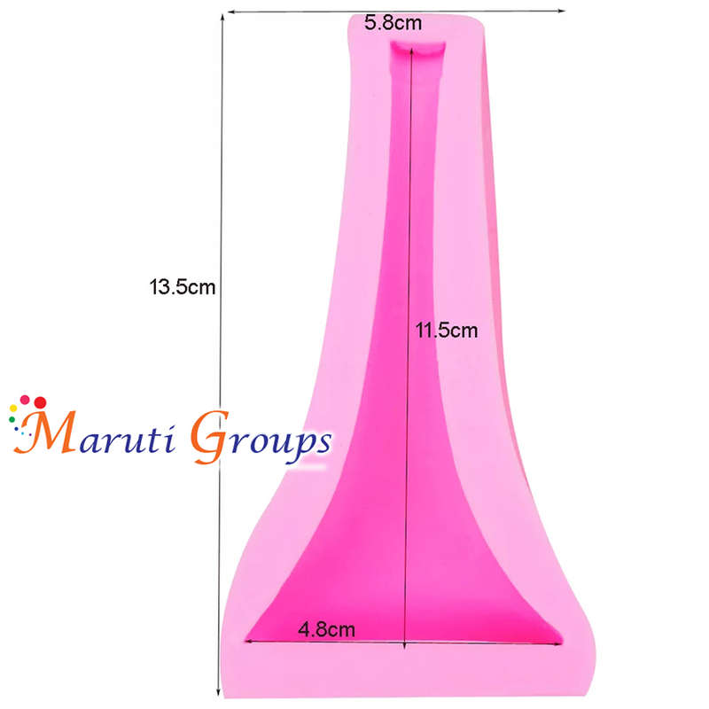 High Heel Silicone Mould, Size:13cm x 6cm