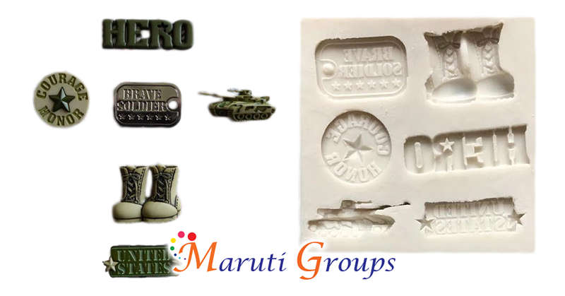 Army Miltary Silicone Mould