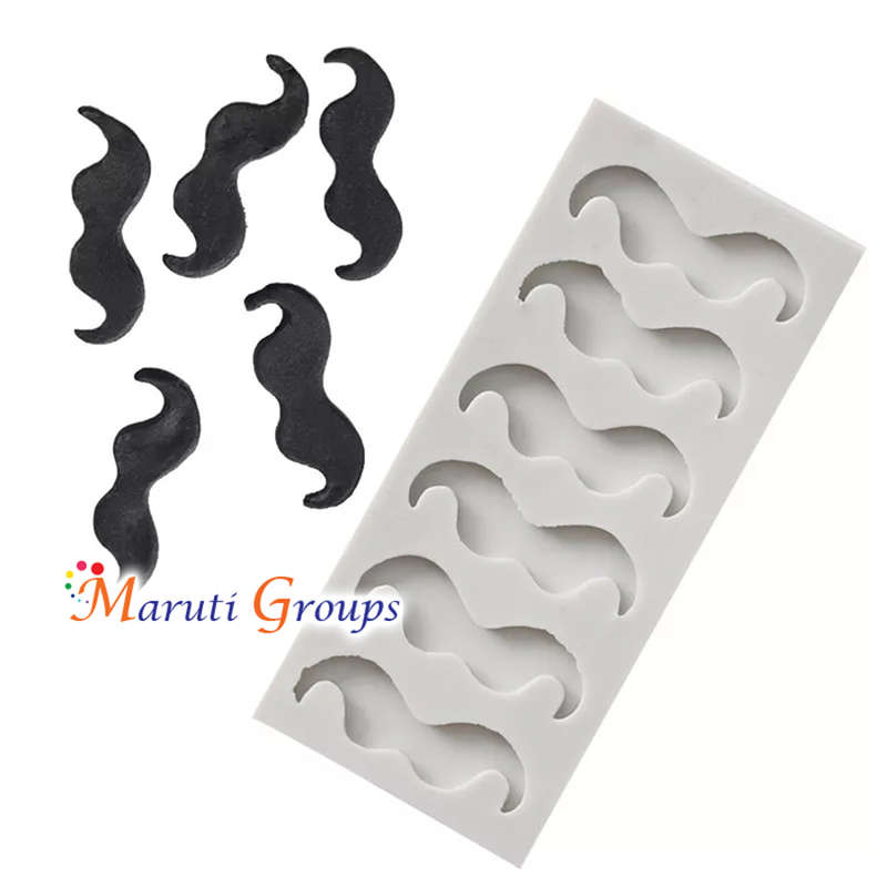 Moustache Silicone Mould