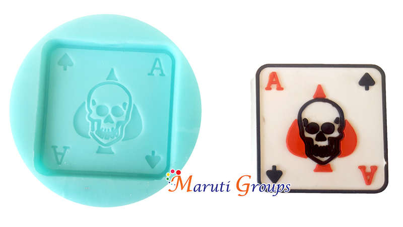 Poker Silicone Mould