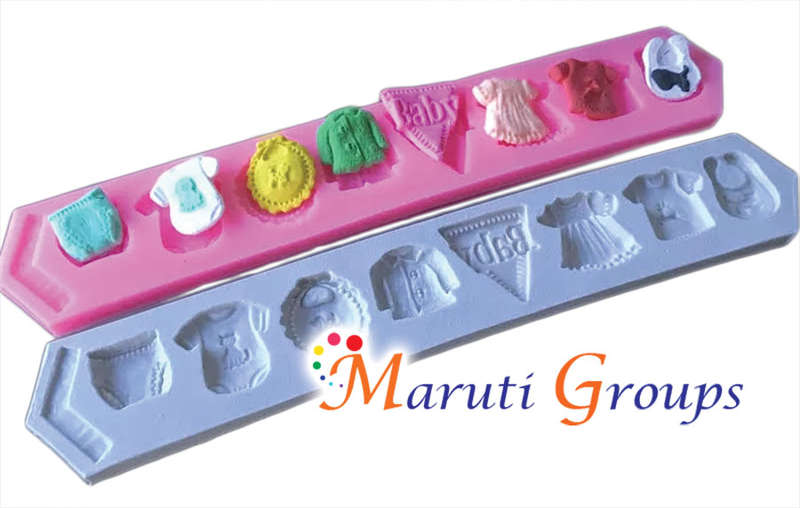 Baby Clothes Silicone Mould