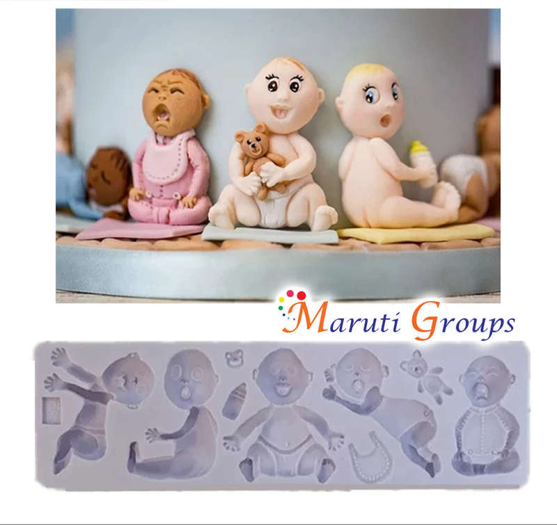 Multiple Baby Silicone Mould