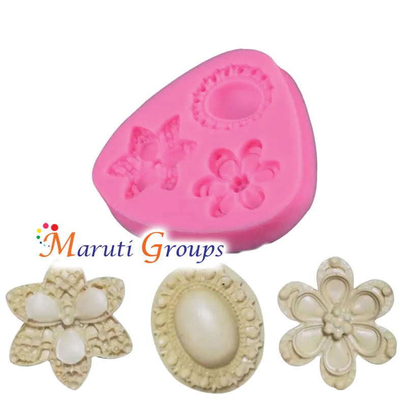 Flower Gem Silicone Mould
