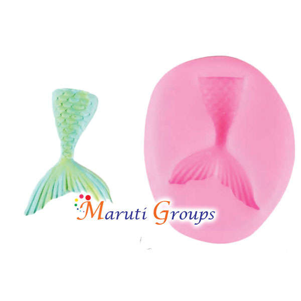 Small Mermaid Tail Silicone Mould