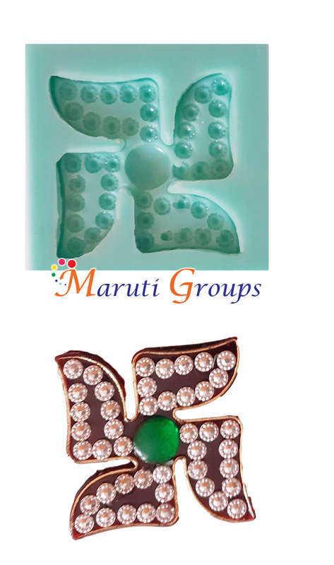 Swastika Silicone Mould