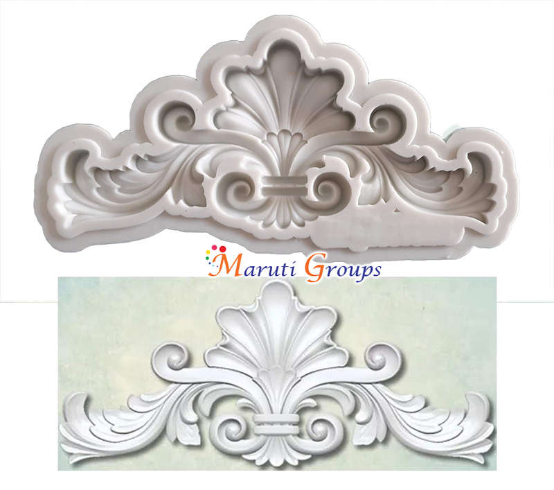 Mini Scroll Silicone Mould