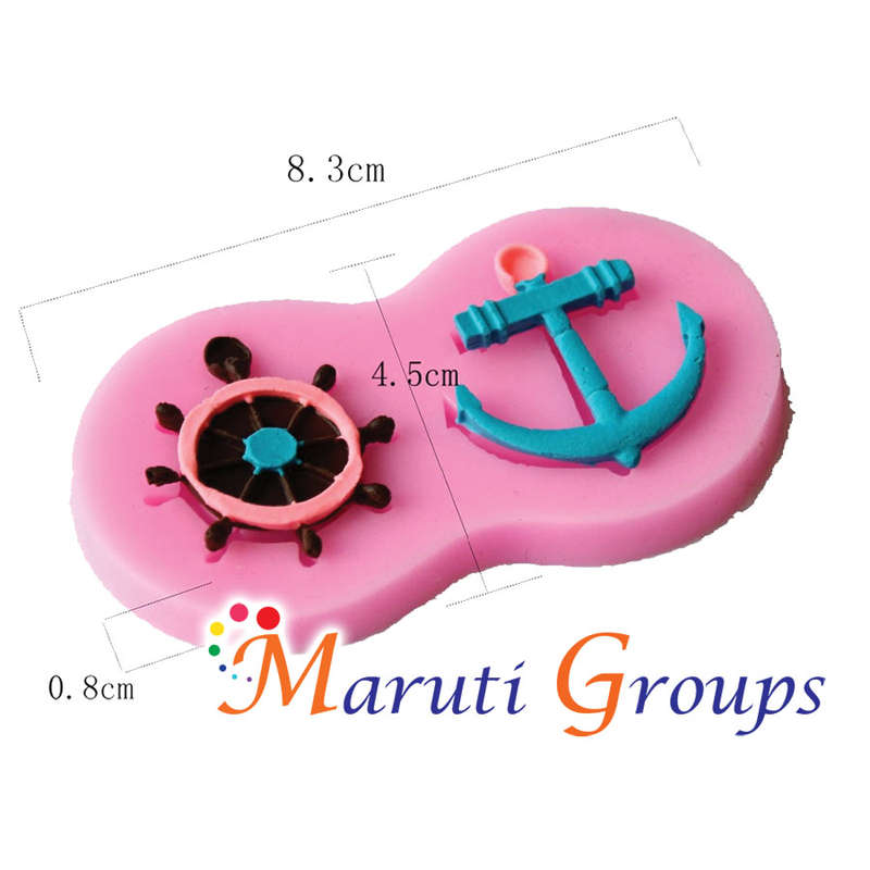 Ship Steering & Anchor Silicone Mould
