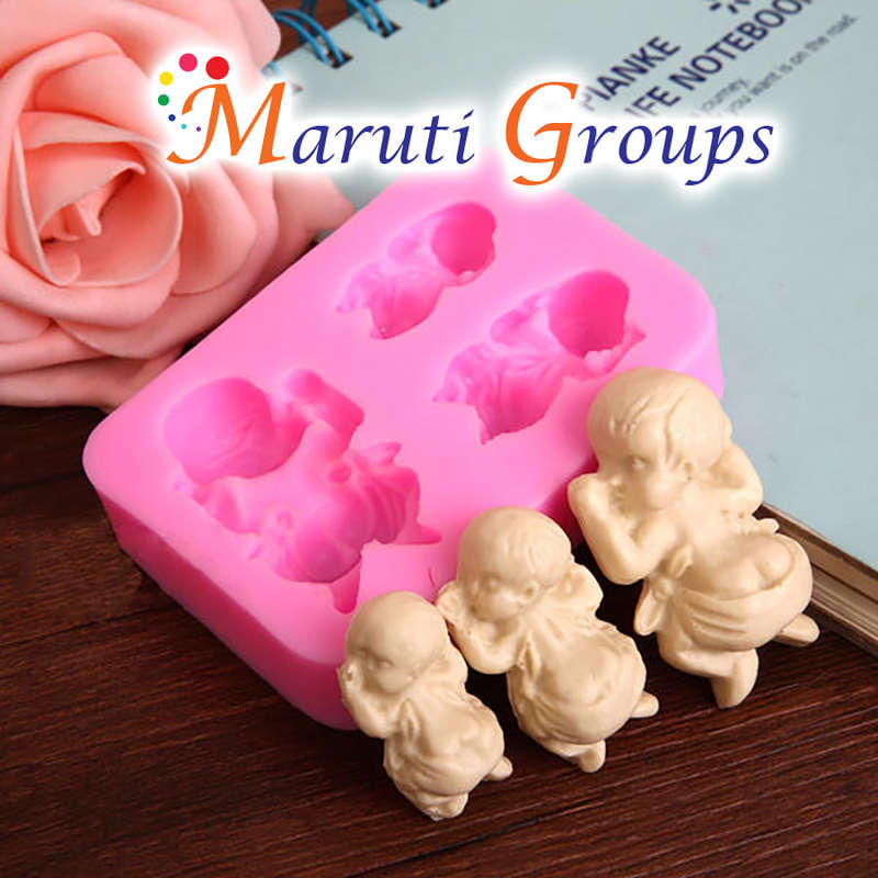 3 Baby Silicone Mould