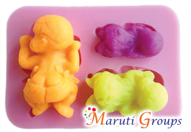 3 Baby Silicone Mould