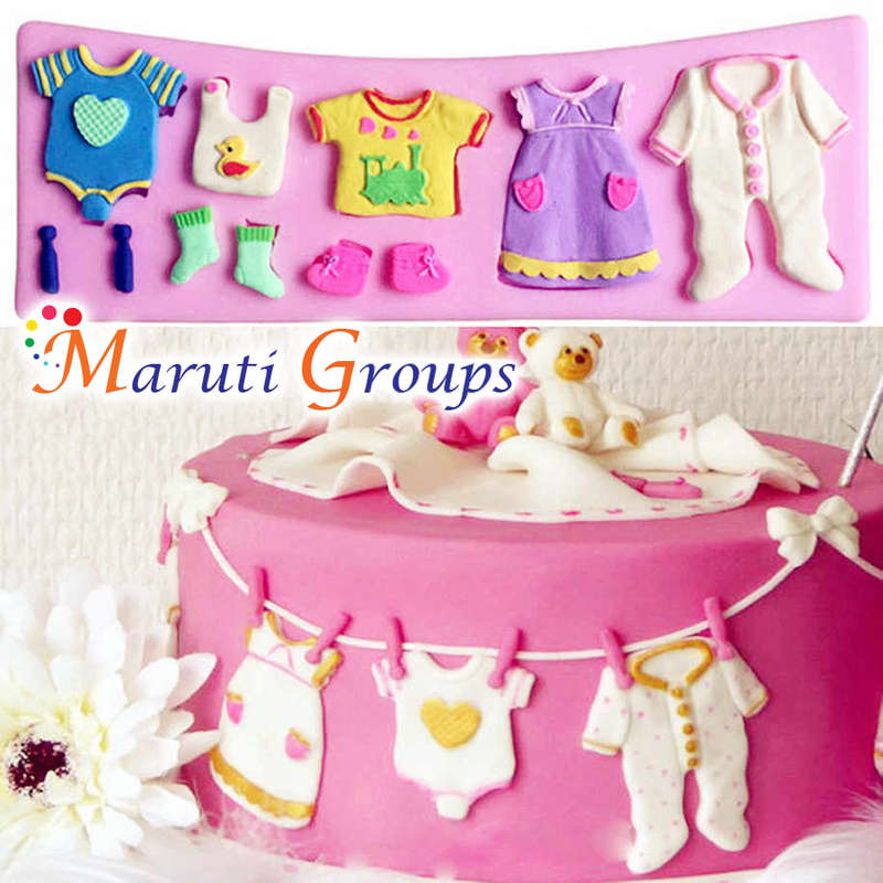 Baby Clothes Silicone Mould