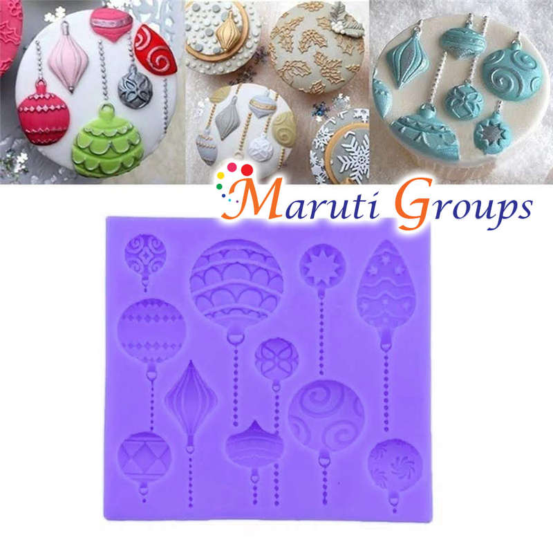 Christmas Baubles  Silicone Mould