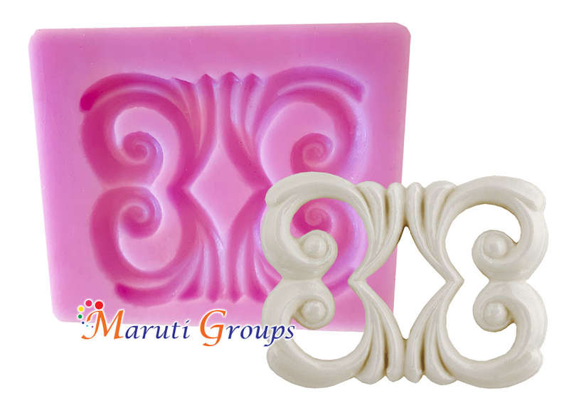 Scroll Silicone Mould