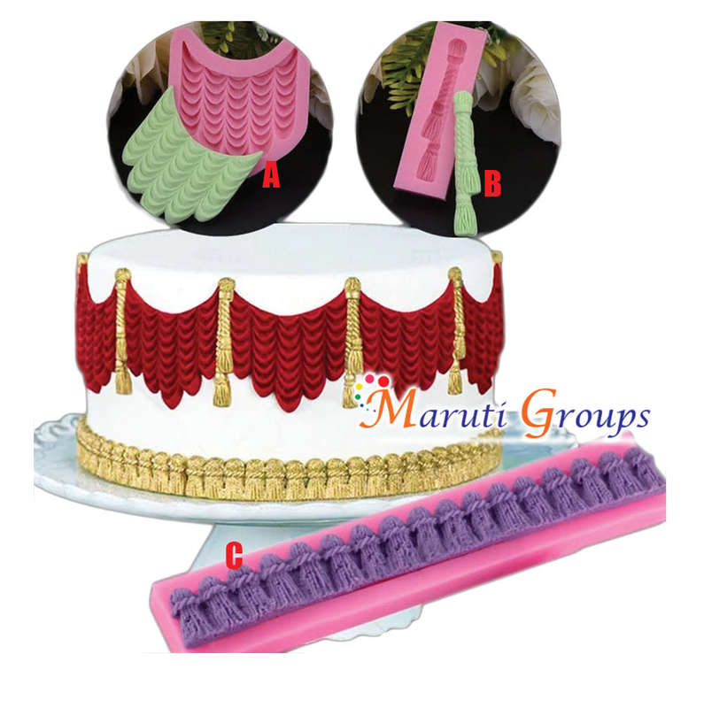 Tassel Silicone Mould - C