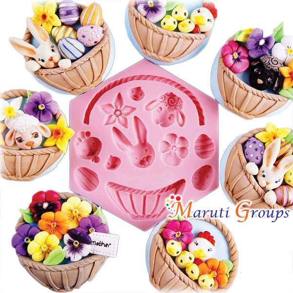 Easter Theme Silicone Mould