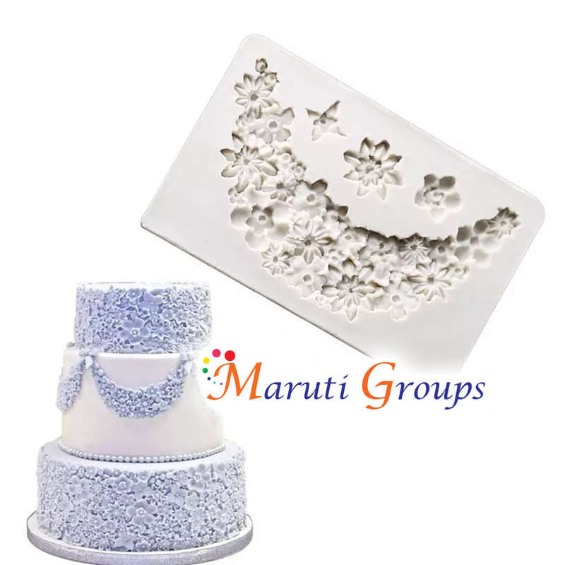 Flower Garland Silicone Mould