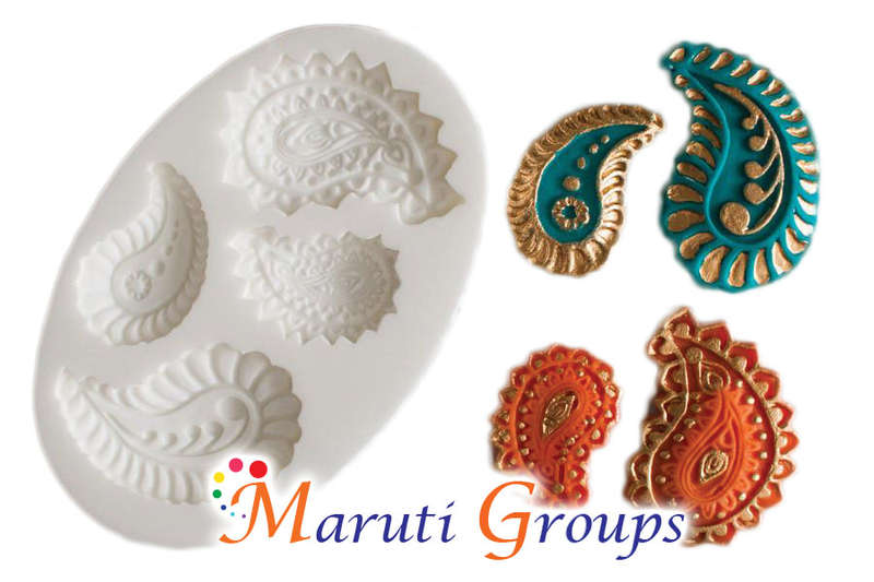 Paisley Silicone Mould