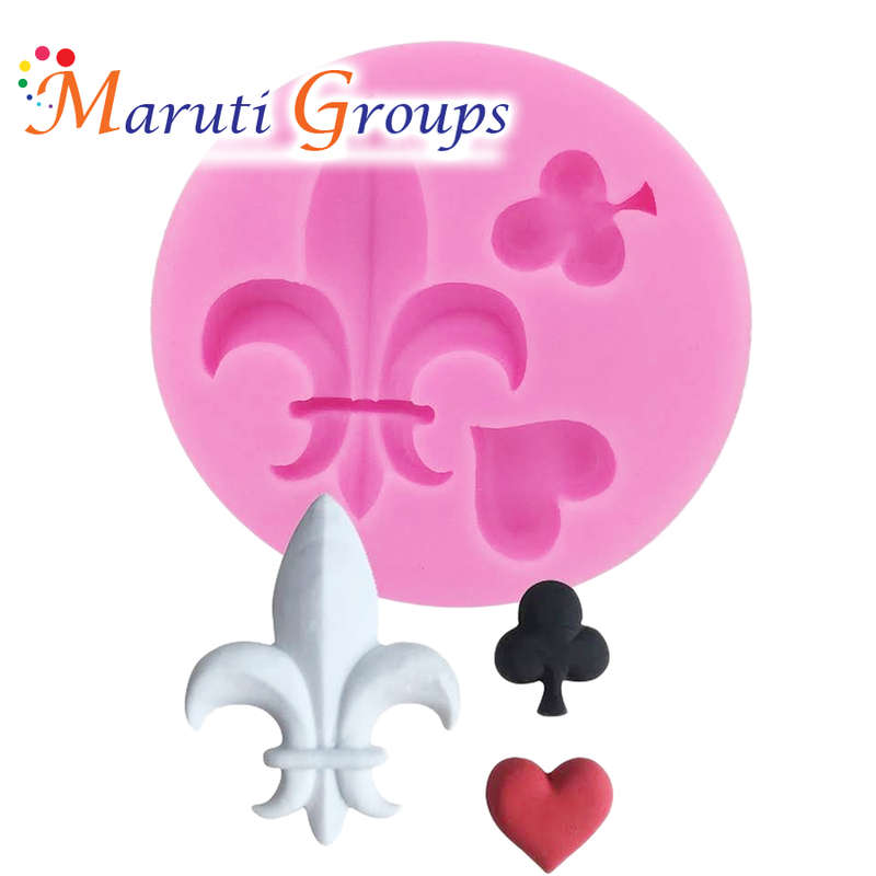 Poker Silicone Mould