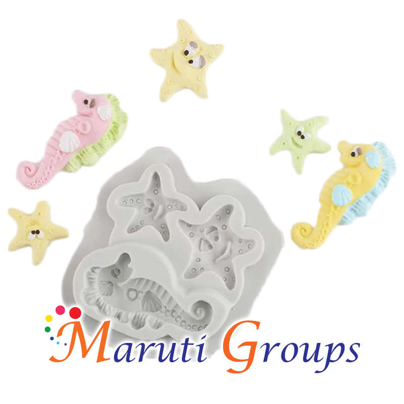 Sea Creatures/ Marine Animals Silicone Mould