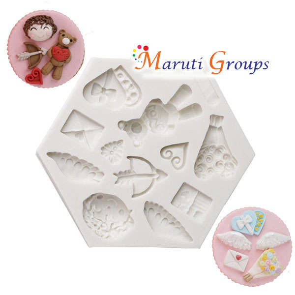 Love Theme Silicone Mould