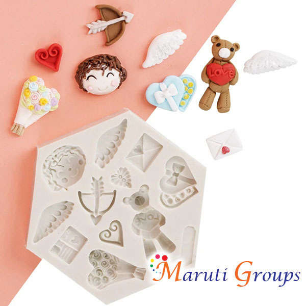 Love Theme Silicone Mould