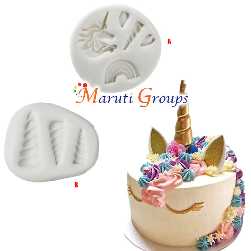 Unicorn Silicone Mould - Image A
