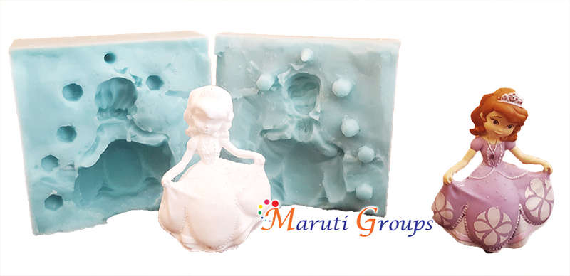 3D Sofia The First Silicone Mould