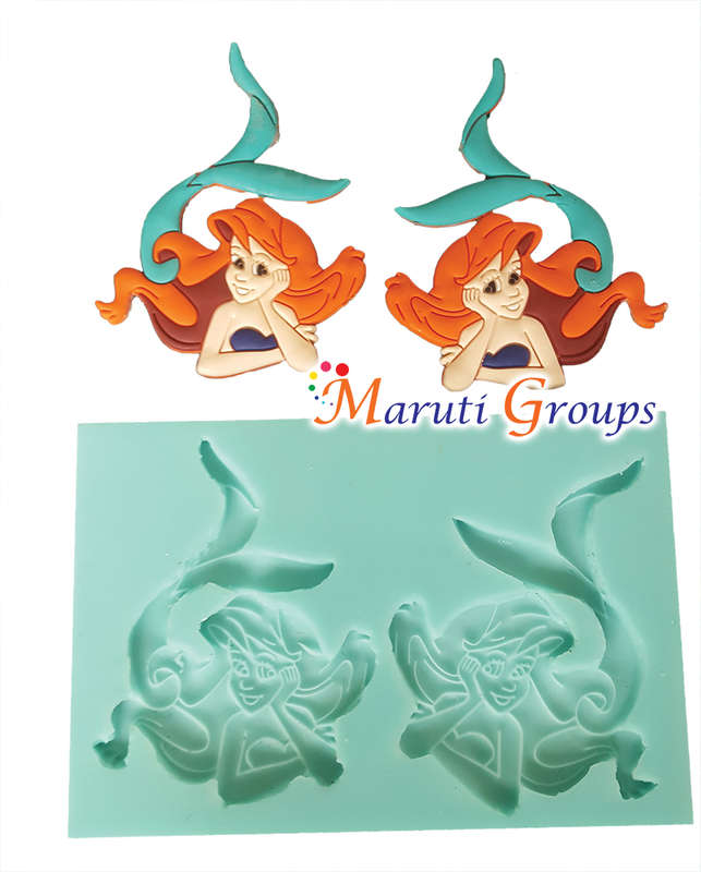 Mermaid - Ariel Silicone Mould