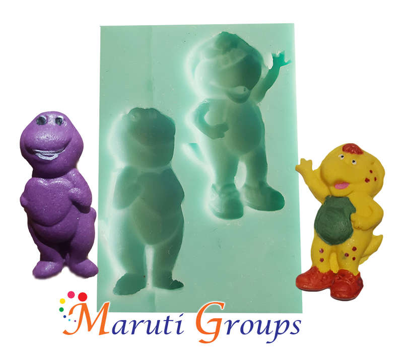 Barney & Friends Silicone Mould