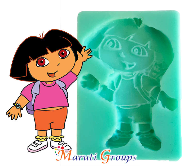 Dora The Explorer Silicone Mould