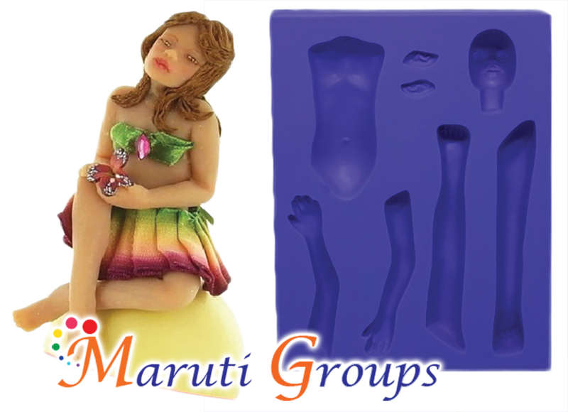 Figurine Doll Silicone Mould