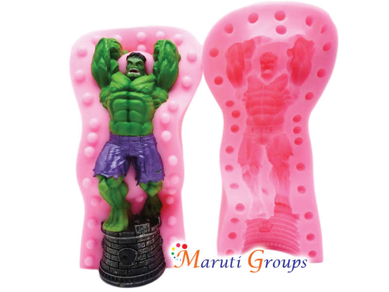 3D Hulk - Avengers Silicone Mould