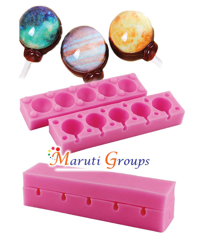 3D Lollipop Silicone Mould