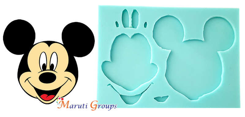 Mickey Mouse - Build it / Assemble it Silicone Mould