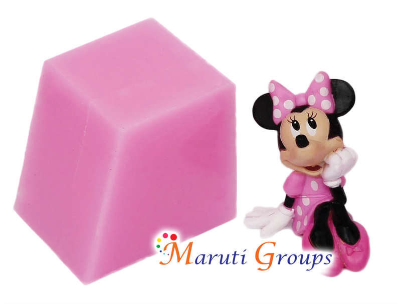 3D Minnie Mouse Silicone Mould