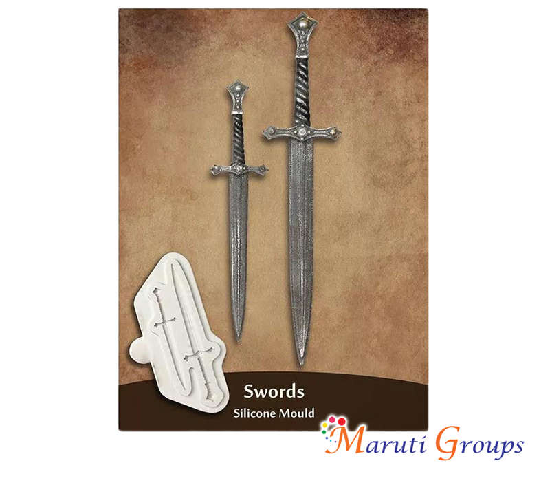 Knight Battle Swords Silicone Mould
