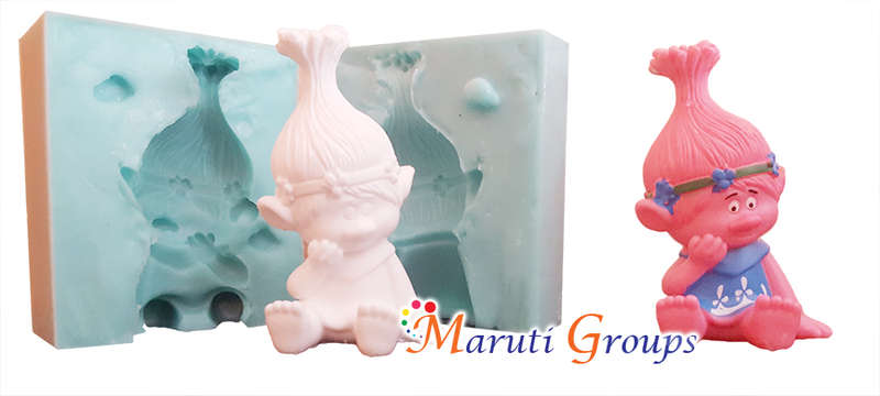 3D Trolls Silicone Mould