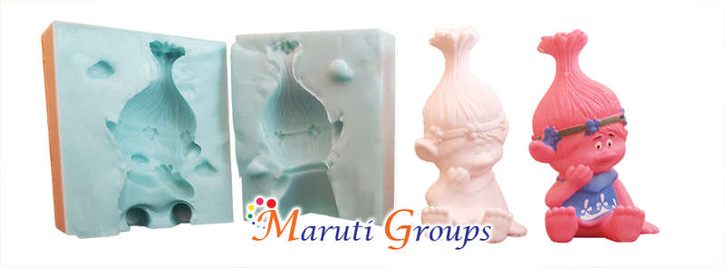 3D Trolls Silicone Mould