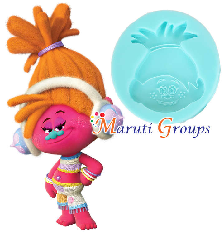 Trolls - DJ Suki Silicone Mould