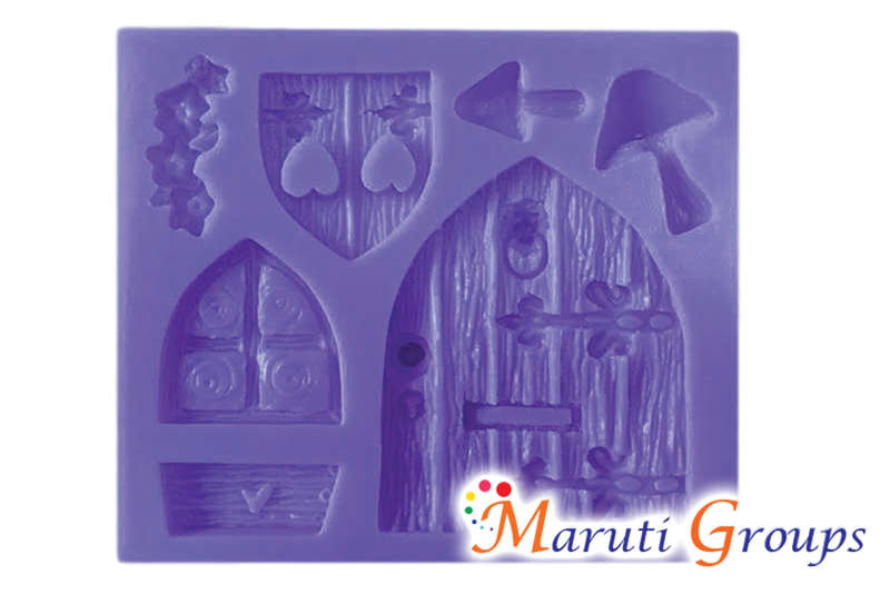 Easter Theme Silicone Door / Vintage Fairy Garden
