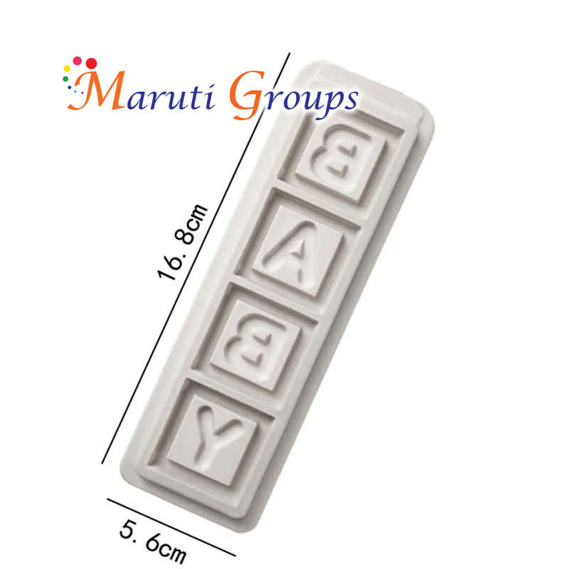 Baby Text Silicone Mould