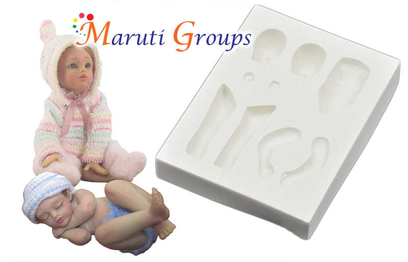 3D Build It Baby Silicone Mould
