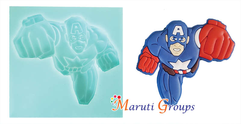 Captain America - Avengers Silicone Mould