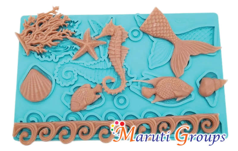 Sea Creatures/ Marine Animals Silicone Mould