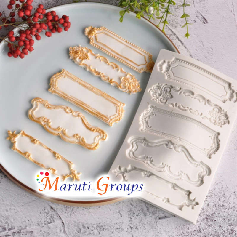 Vintage Frame Silicone Mould