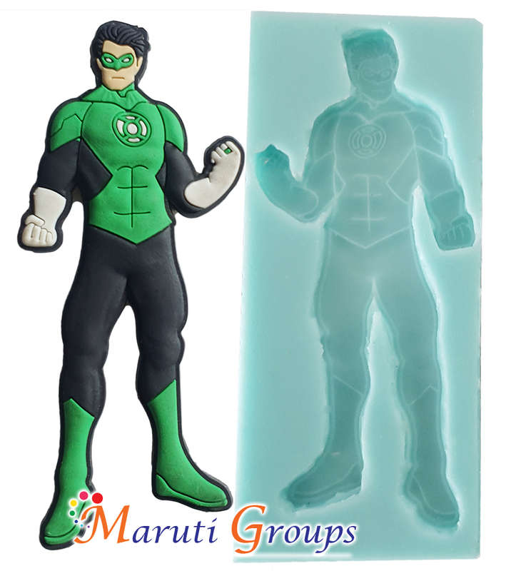 Green Lantern - Just League Silicone Mould