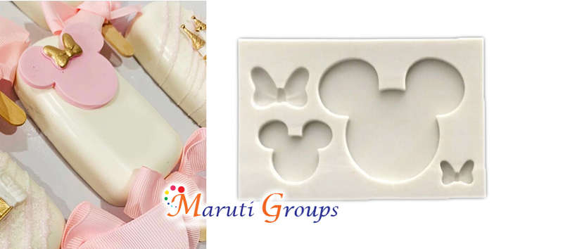 Mickey Mouse  / Minnie Mouse Silicone Mould