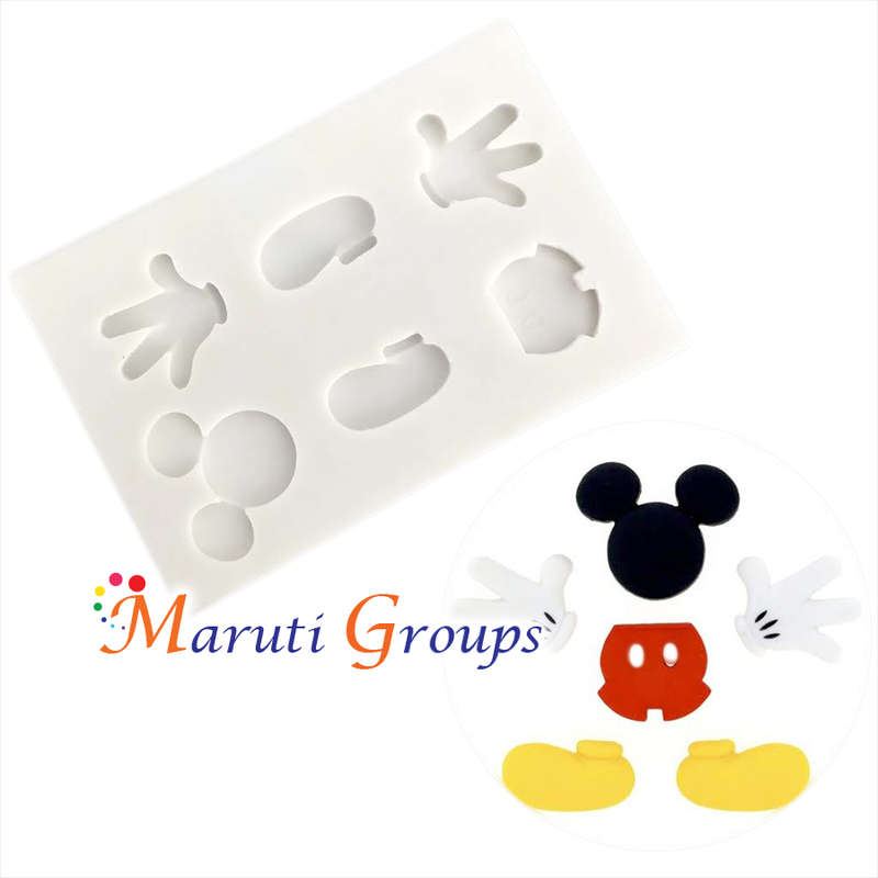 Mickey Mouse - Build it / Assemble it Silicone Mould
