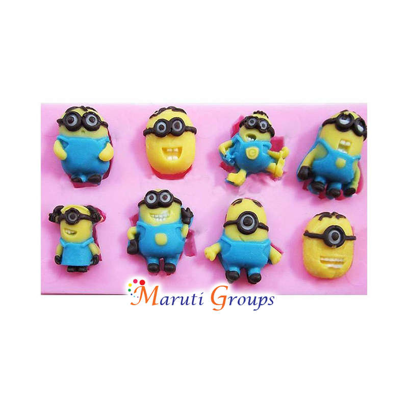 Minions Silicone Mould
