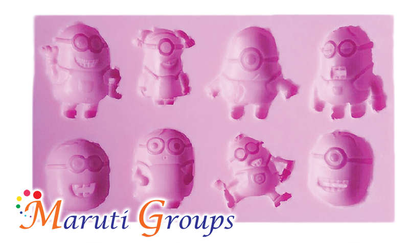 Minions Silicone Mould